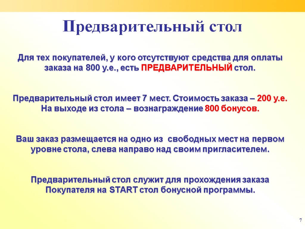 Для тех покупателей, у кого отсутствуют средства для оплаты заказа на 800 у.е., есть